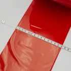 Főzhető műbél sonkához, párizsihoz d90 piros 5m