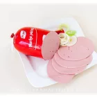 Főzhető műbél sonkához, párizsihoz d90 piros 5m